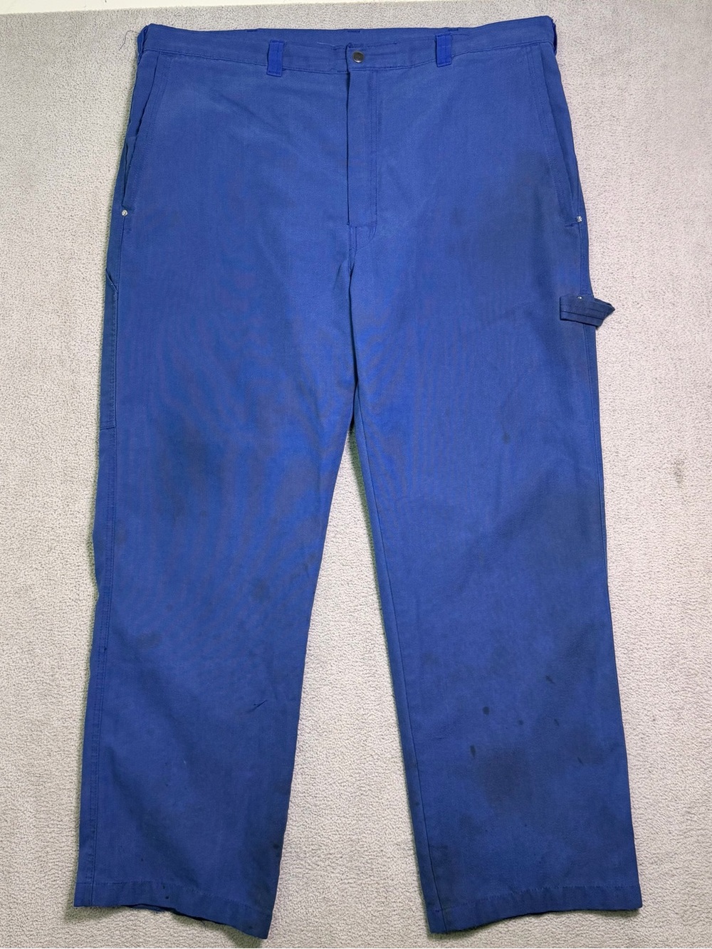 Vintage Workrite FR Carpenter Pants Men’s 42x32 Blue USA Made Nomex IIIA DuPont